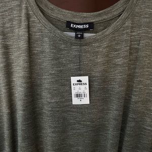 Express knee length gathered dress